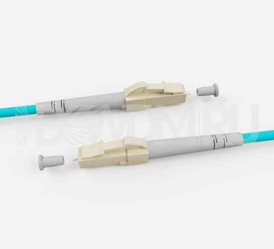 Патч-корд оптический LC/UPC-LC/UPC, OM3, Simplex, 2мм, 150 метров - ДВДМ.РУ (DSO-LCULCU2LM3-150)