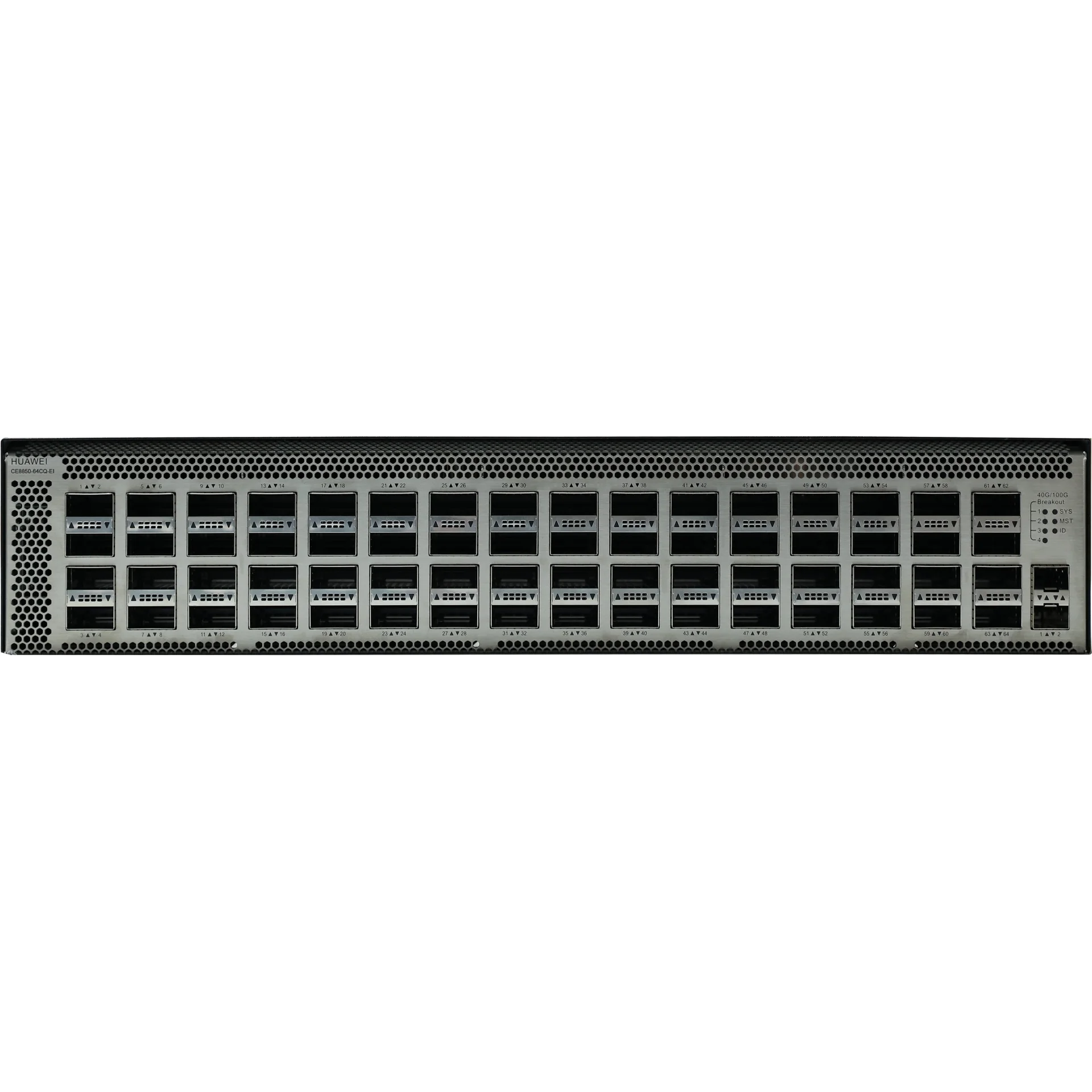 Коммутатор Huawei CE8850-64CQ-EI, направление охлаждения Port-side Intake с 2-мя модулями QSFP-100G-SWDM4 в комплекте